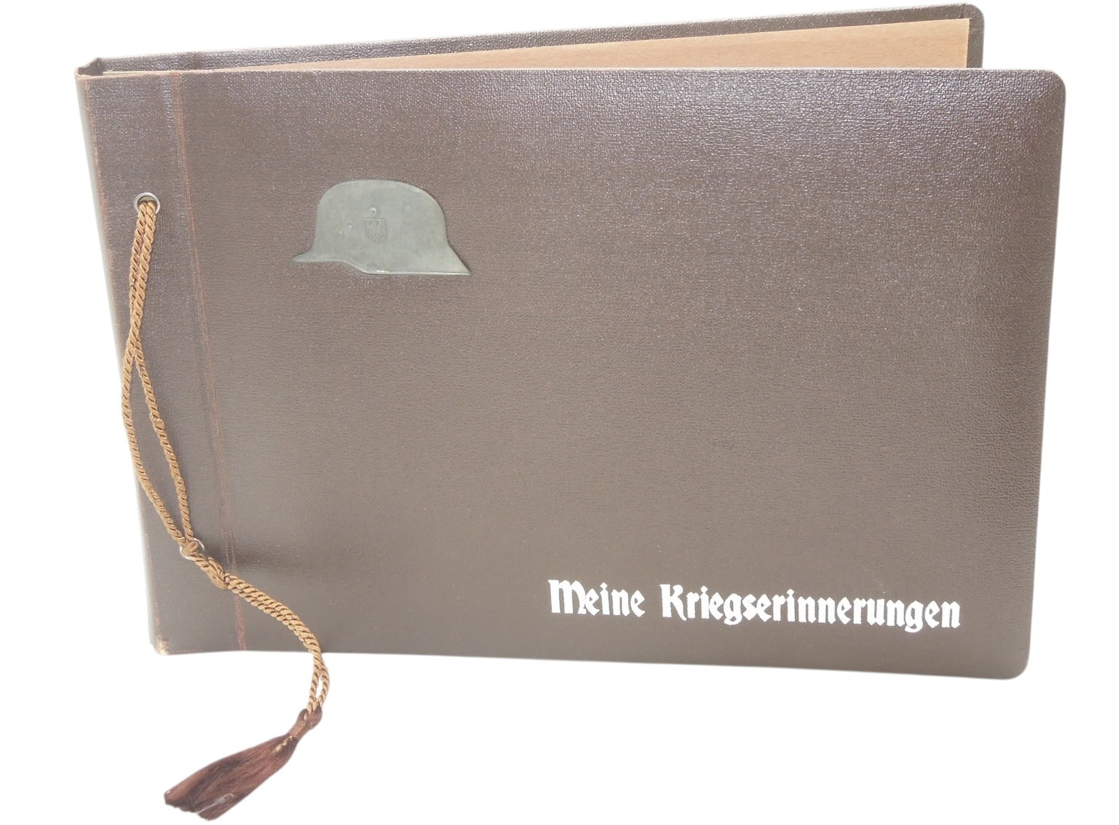 WWII Empty German Military My War Memories Photo Album Scrapbook (1 of 6)