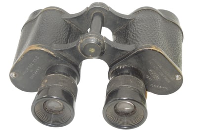 British WWII MKII Prism Military Binoculars