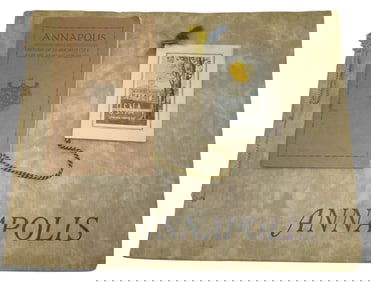 1920s US Naval Academy Annapolis Photo Album & Handbooks