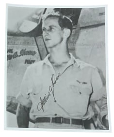 WWII Fighter Pilot William Shomo Medal of Honor MOH Signed Photo
