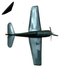 WWII USN Navy Grumman F6F Hellcat Fighter Aircraft Model