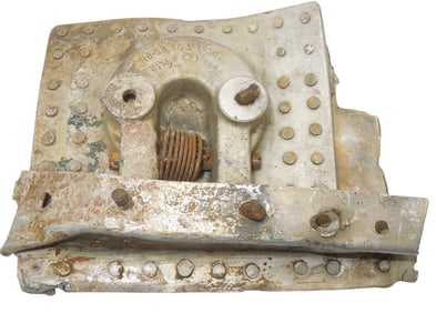 Destroyed & Captured Piece of a German WWII Ju-88 Bomber