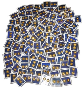 Huge Lot Modern US Army Collar Discs Pins Insignia