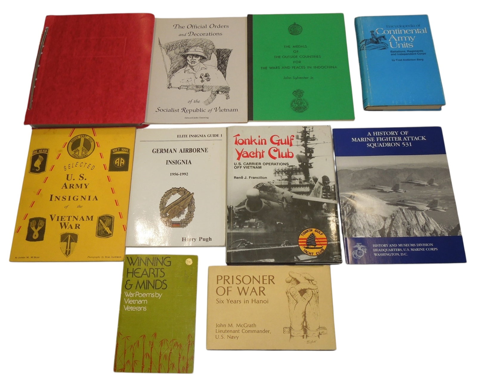 Lot Vietnam War Military Reference Books (1 of 14)