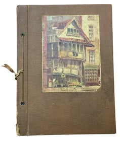 WWI & WWII 28th Infantry Division Army Major Chaplain Scrapbook