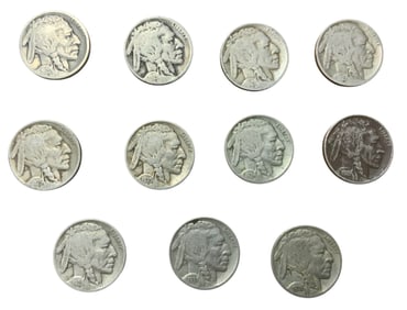 Buffalo Nickel Lot (11) #1