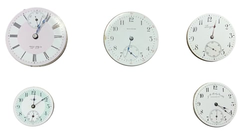 1800s-1900s Watches New Era NY Standard, H.J. Howe, American Waltham, Ideal, Hawley Son