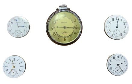 1900s Watches Mignon, American Waltham (2), United States, Sentinel E. Ingraham