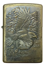 1999 Zippo Lighter Where Eagle Dare Bradford, PA XV K