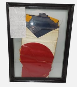 Original 1932 US Army Air Corps NAMED Piece of Crashed Airplane & History