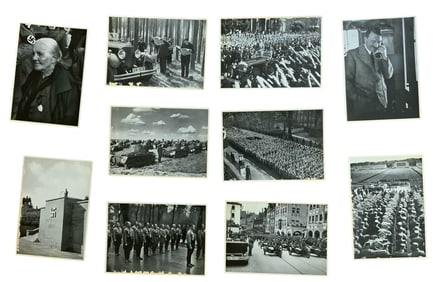 German Nazi Adolf Hitler Photo Cigarette Album Cards Lot (10) Gruppe 63