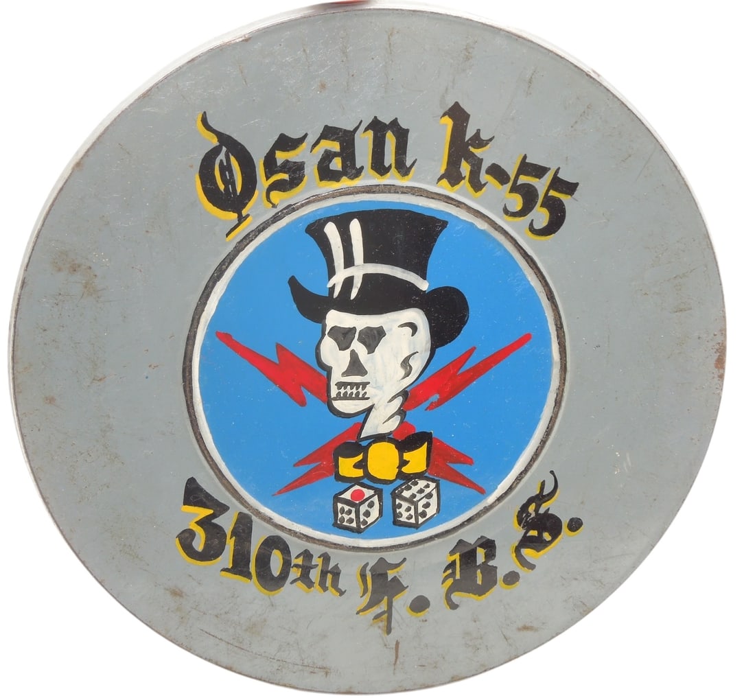 Korean War USAF Air Force 310th Fighter Bomber Film Reel Osan Korea: Original as shown, and still smells like film acid inside.