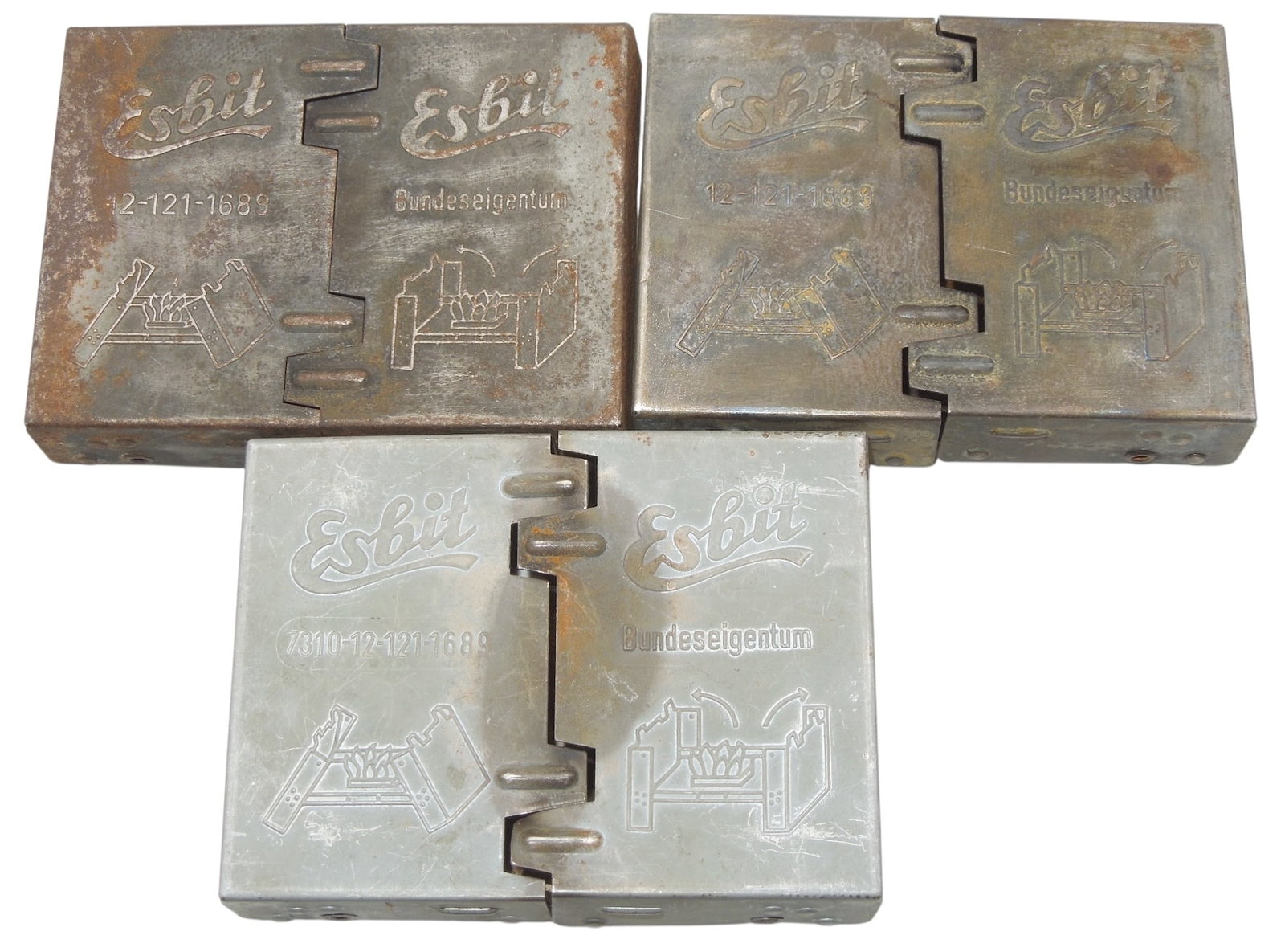 WWII - 1950s German Military Esbit Camp Field Stoves (3) (1 of 3)