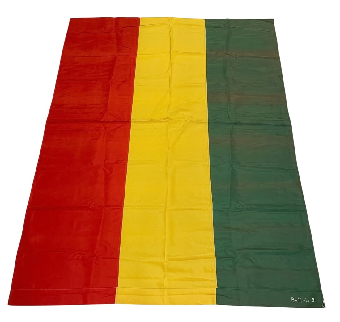 Original Vintage National Flag of Bolivia Flag (1 of 4)