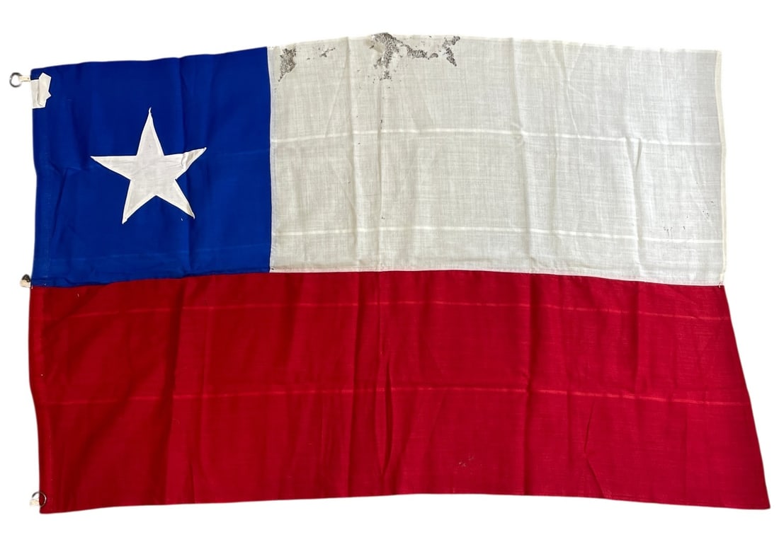 Vintage 1950s - 60s Flag of Chile (1 of 3)