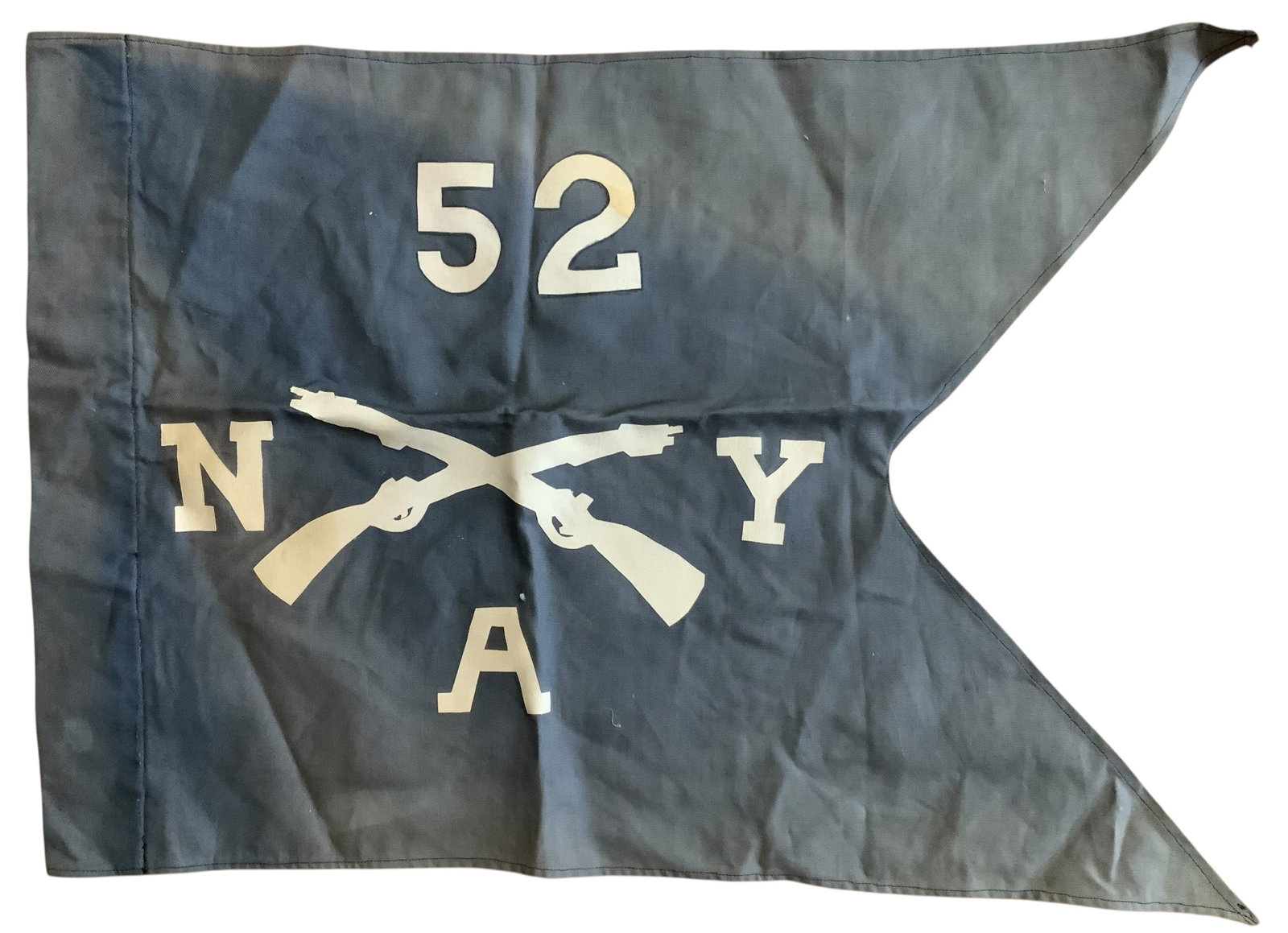 Civil War 52nd New York Infantry Regiment Reenactment / Reunion Guidon Flag (1 of 2)