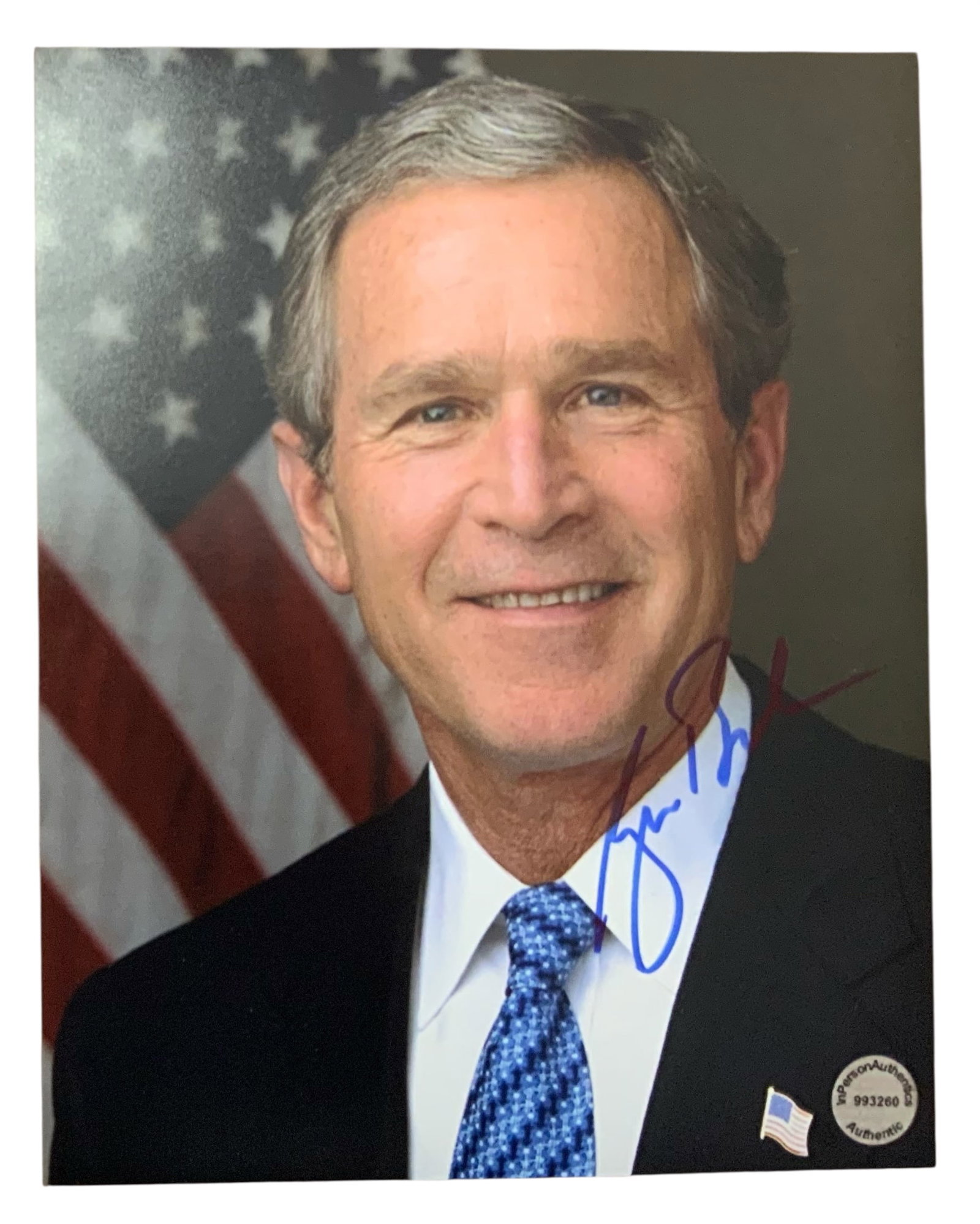 43rd President George W. Bush Signed Photo (1 of 4)