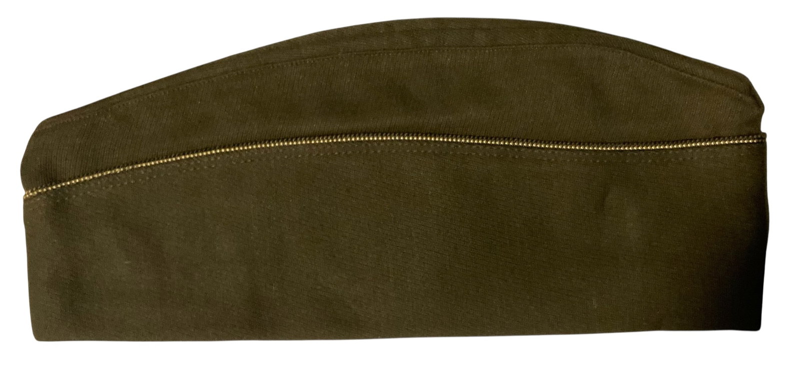 WWII Era Army Officer Overseas Garrison Hat LARGE (1 of 4)