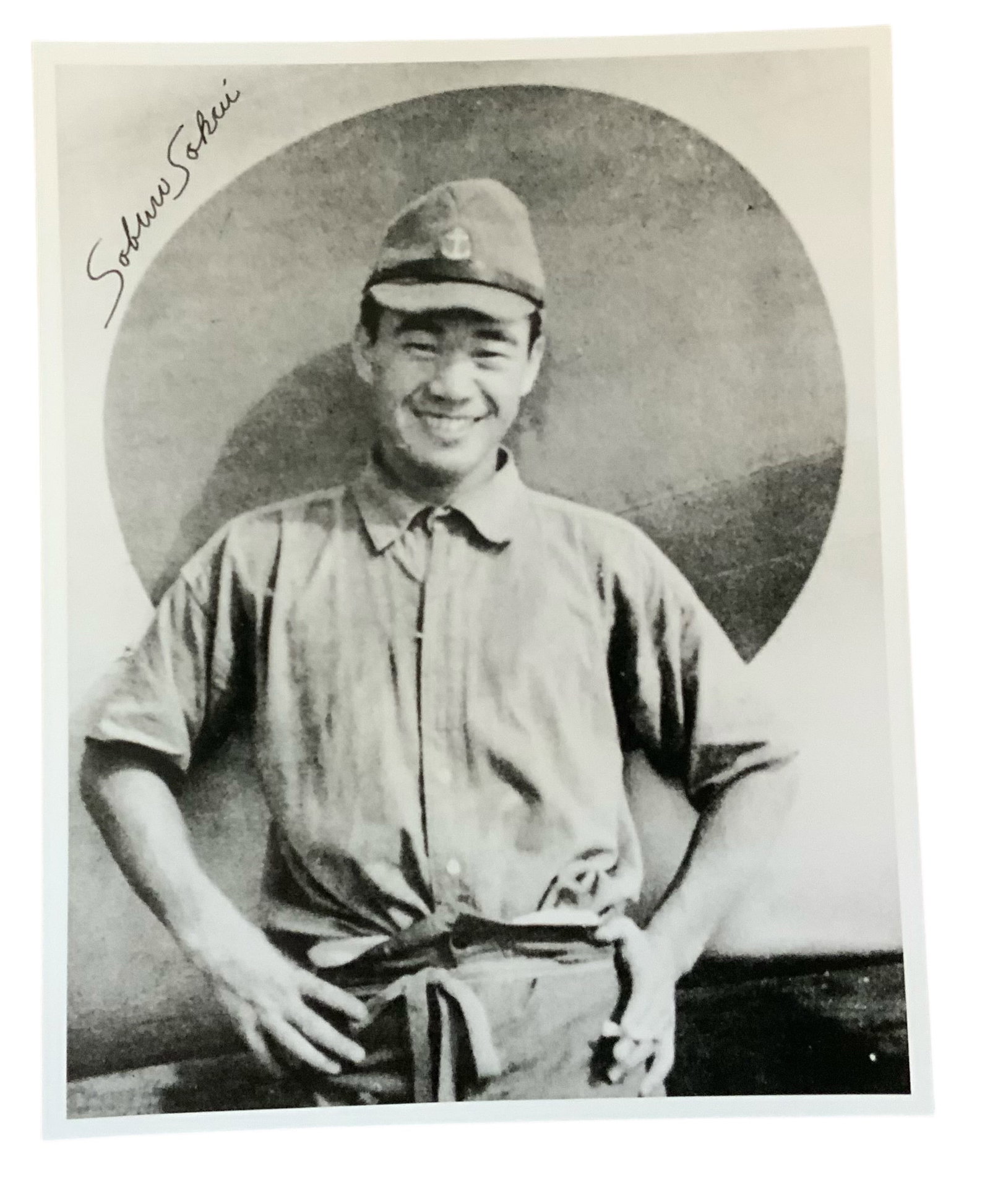 WWII Japanese Japan Navy Ace Saburo Sakai Signed Auto Photo (1 of 3)
