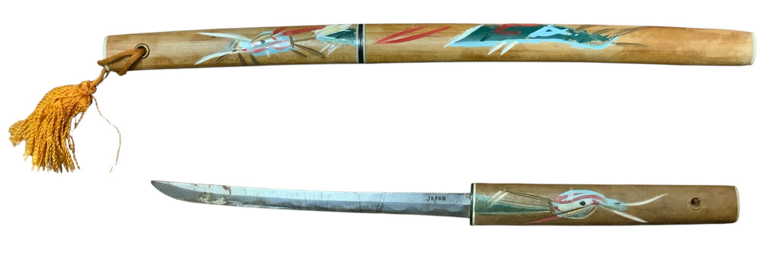 1950s-1960s Japan Japanese Tanto-Style Letter Opener (1 of 4)