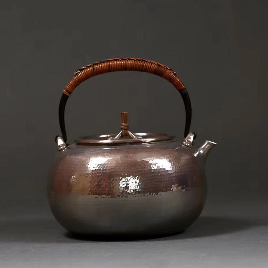 Japanese reflow silver pot: Measurement ï¼š 1200ml
