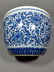 Blue and white porcelain vase in Qing Dynasty - 5