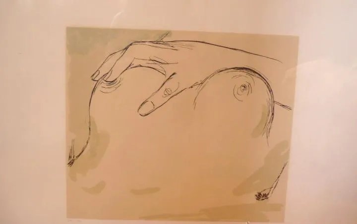 Gregorio Prieto Serigraph: Serigraph signed by Gregorio Prieto and numbered 49/150Measures 51x67 cm..Sold unframed.