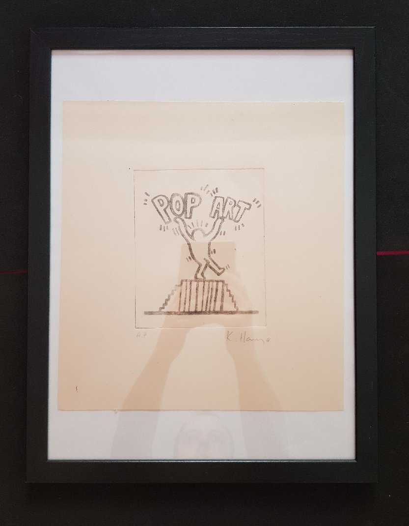Keith Haring engraving (1 of 5)