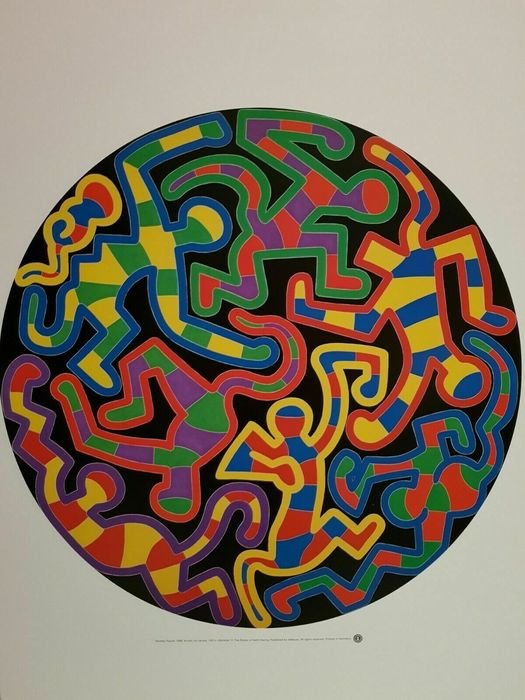 Keith Haring poster (1 of 7)