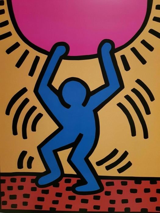 Keith Haring poster (1 of 5)
