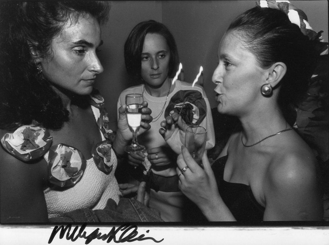 KLEIN, William. Turin 90. Original photograph: KLEIN, William (New York, 1928), Turin 90. Photo n. 296Turin, Turin Photography 1990.Original black and white photograph by William Klein from the Torino '90 series, signed by the artist. Photo n. 296