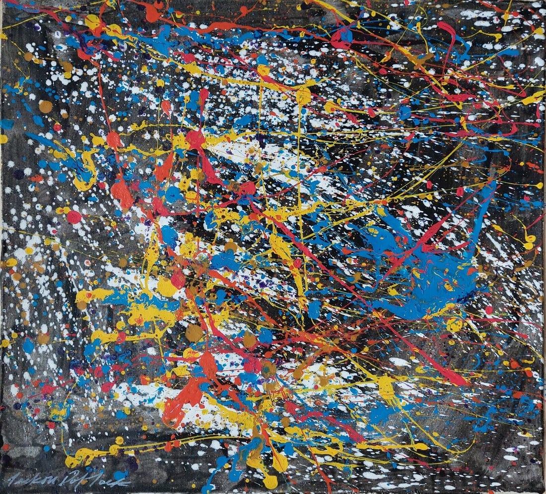 Jackson Pollock (In the style of) (1 of 2)