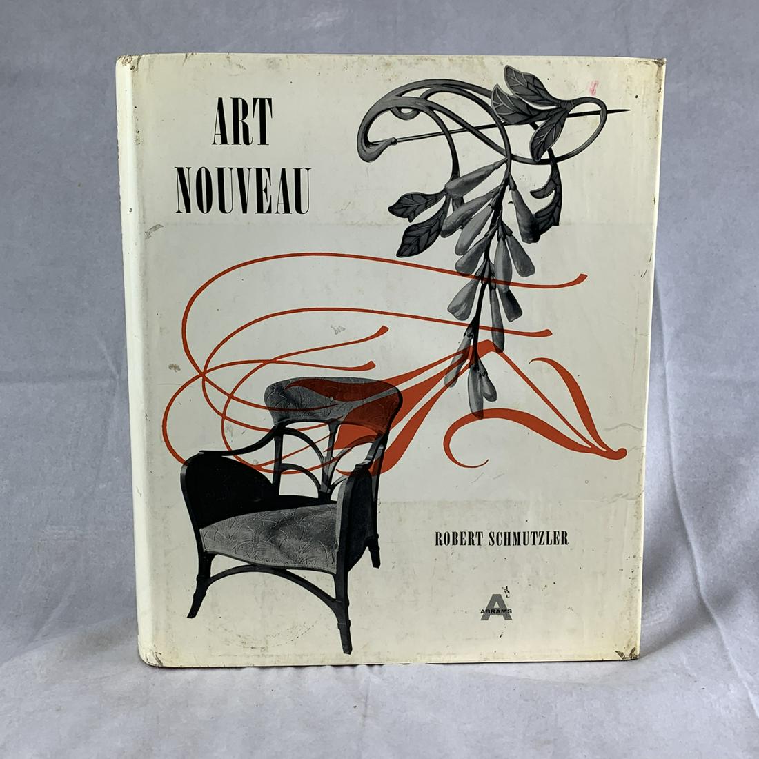Art Nouveau Reference Book (Robert Schmutzler): A great ART NOUVEAU 321 page book by Robert Schmutzler. Harry N. Abrams, Inc. Publishers New York. Pages are complete and not torn, but book is a little musty and some pages stick together.