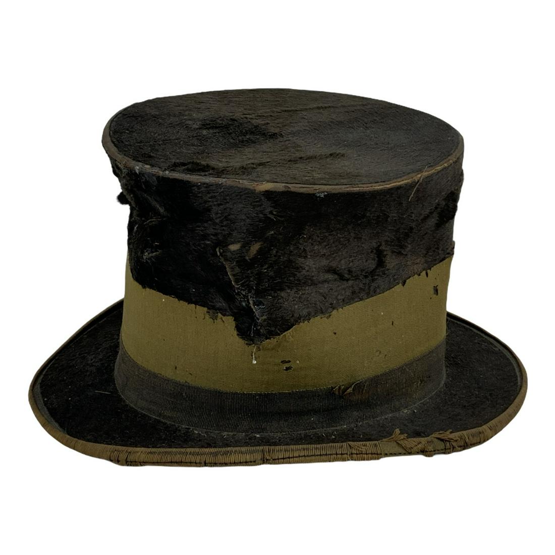 Early Fur Traders Beaver Skin Top Hat (1 of 4)