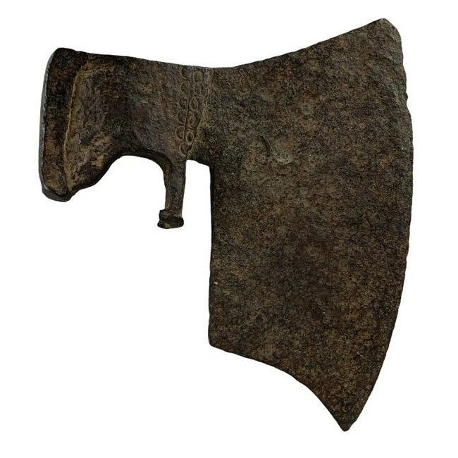 17th Century Hewing Axe (1 of 4)