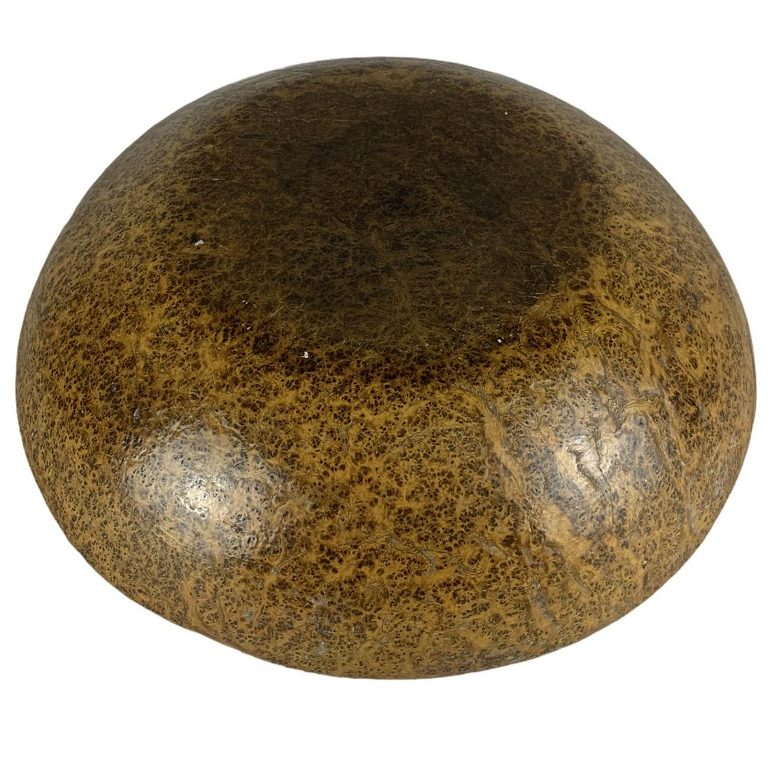 Early 13" American Ash Burl Bowl (1 of 4)