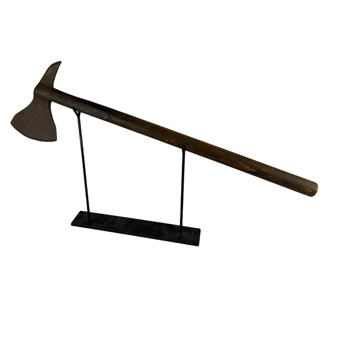 Iron Spike Axe with Original Handle (1 of 4)