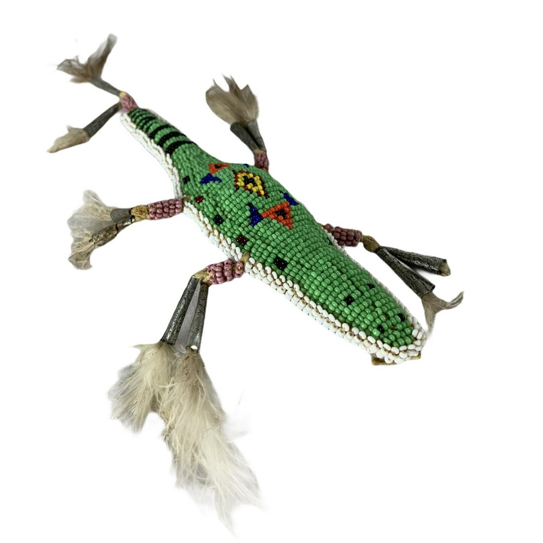 Full Beaded Indian Turtle Fetish (1 of 3)