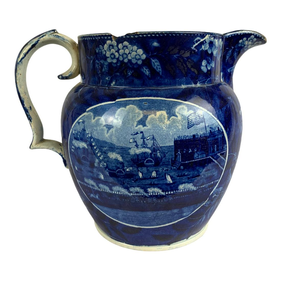 Landing of Lafayette Pitcher Water Pitcher (1 of 5)