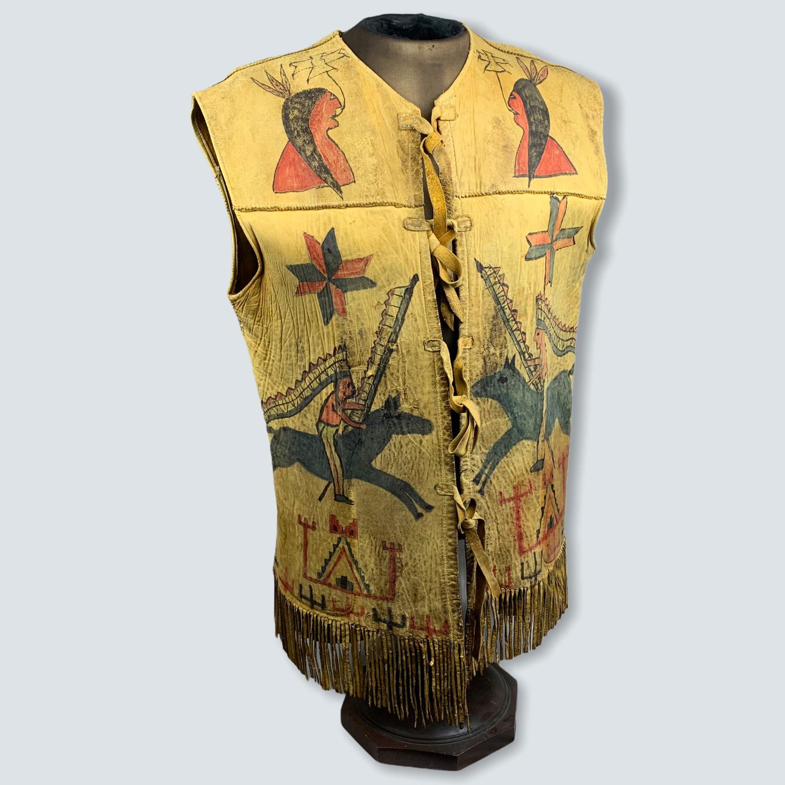 Pictorial Hide Vest - FANTASTIC! (1 of 5)