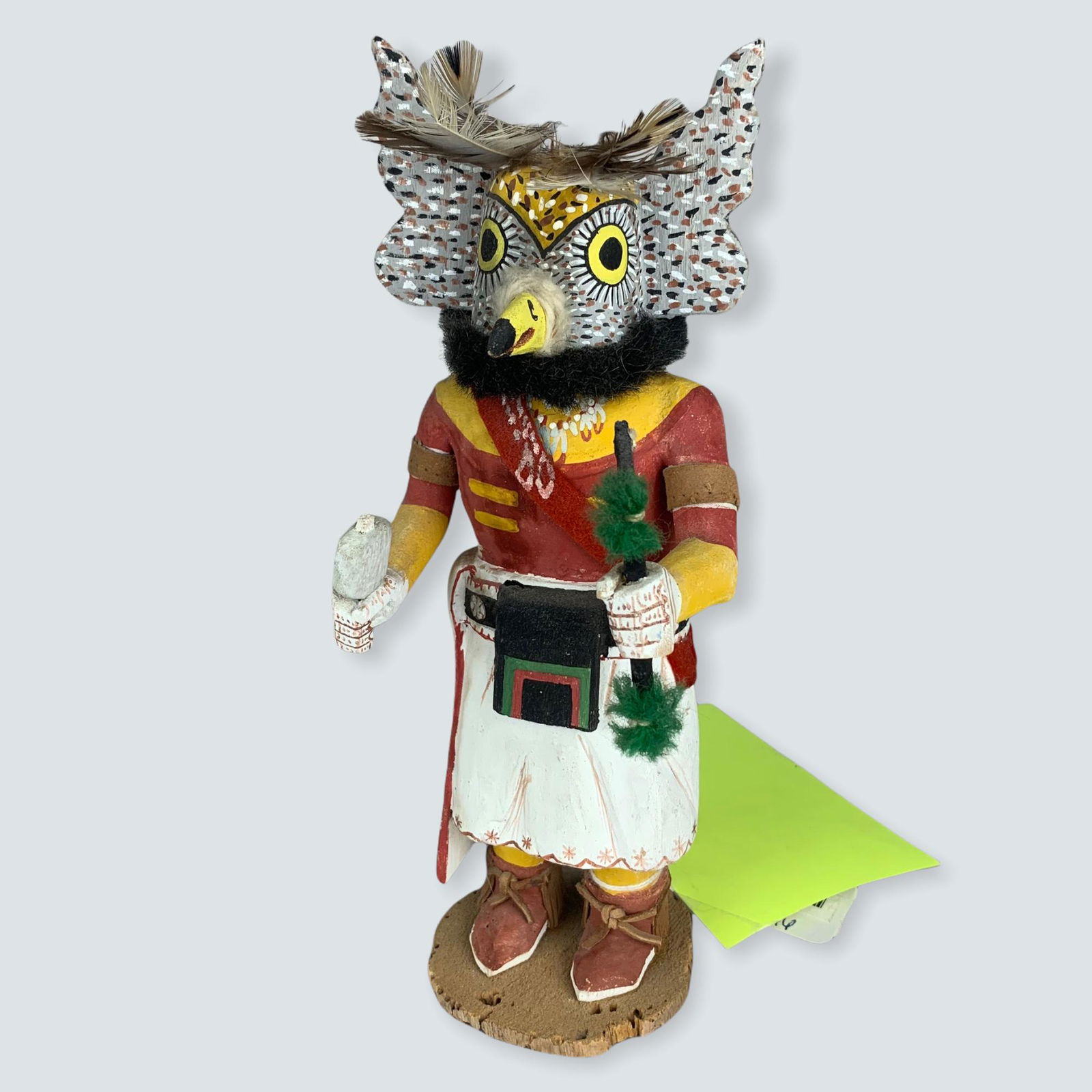 Hopi Kachina With Rattle & Bow (1 of 2)