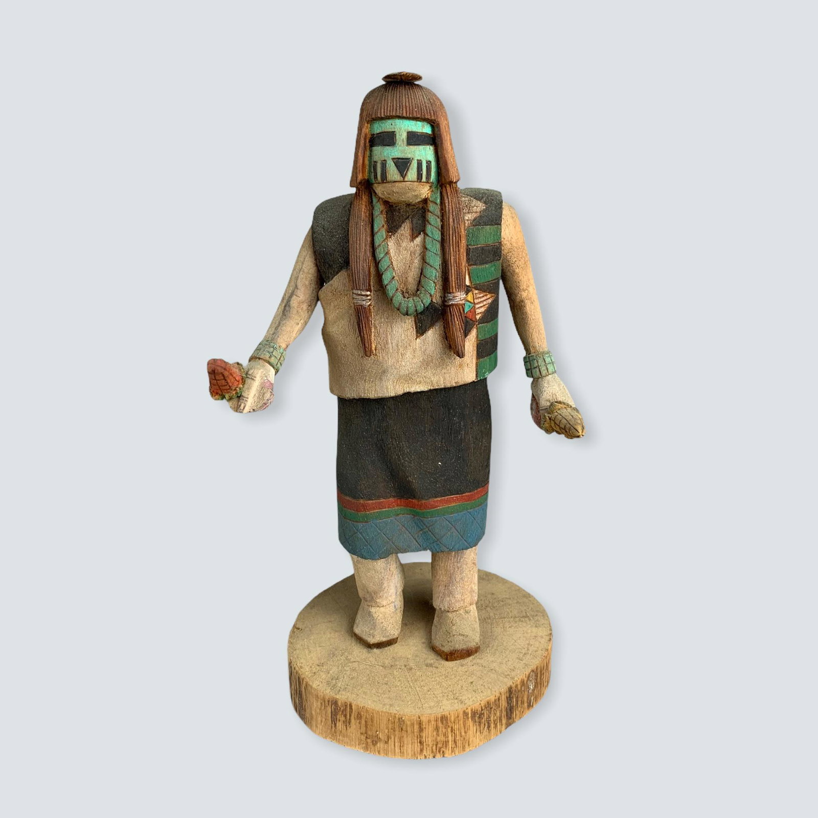 Kachina by Delwyn Harvey: Good Kachina by Delwyn Harvey, 8 1/2, excellent