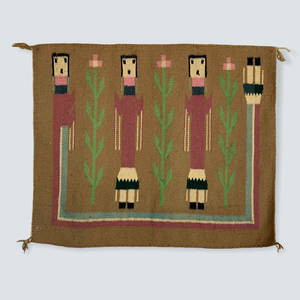 Navajo Yei Rug/Weaving