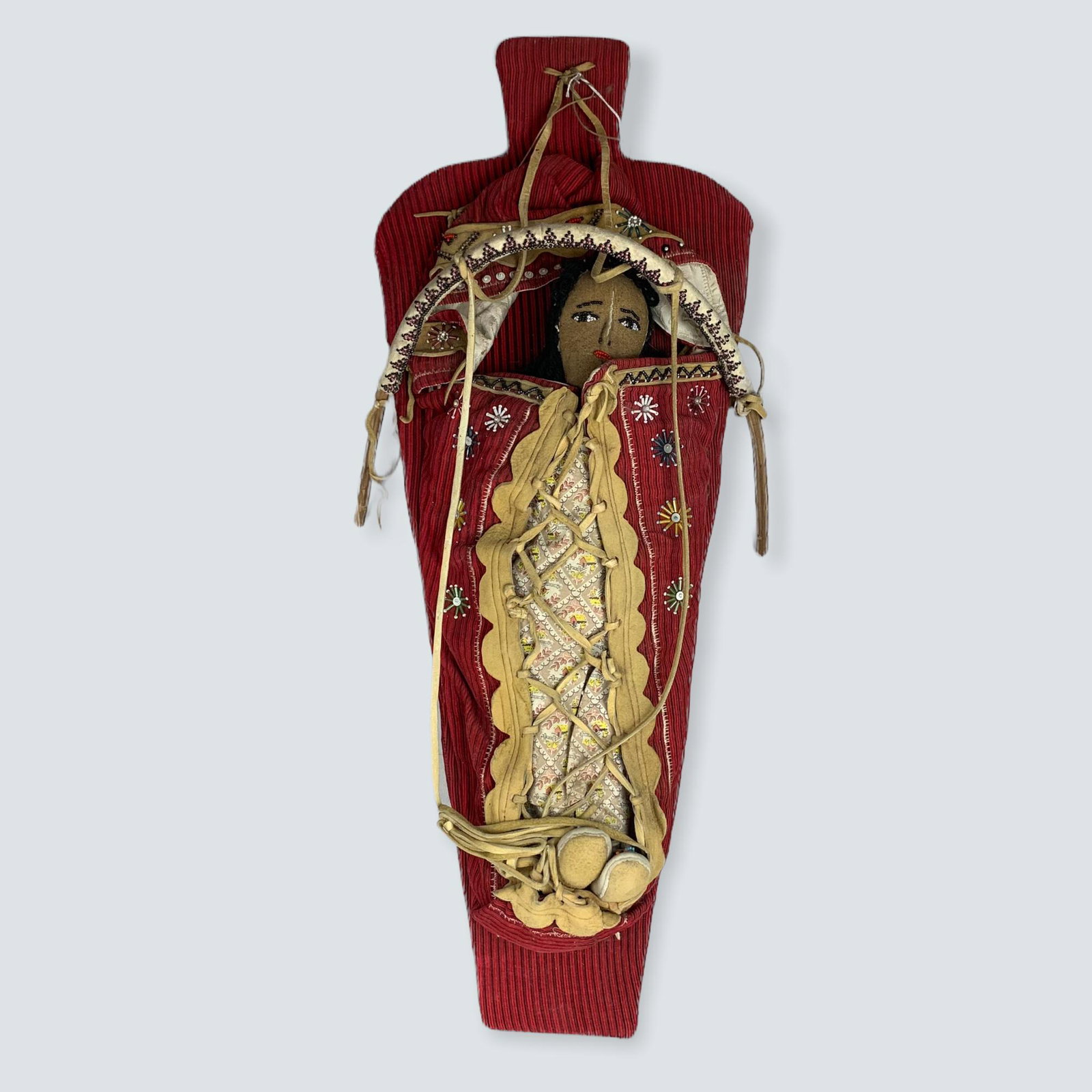 Cree Cradleboard With Doll (1 of 2)