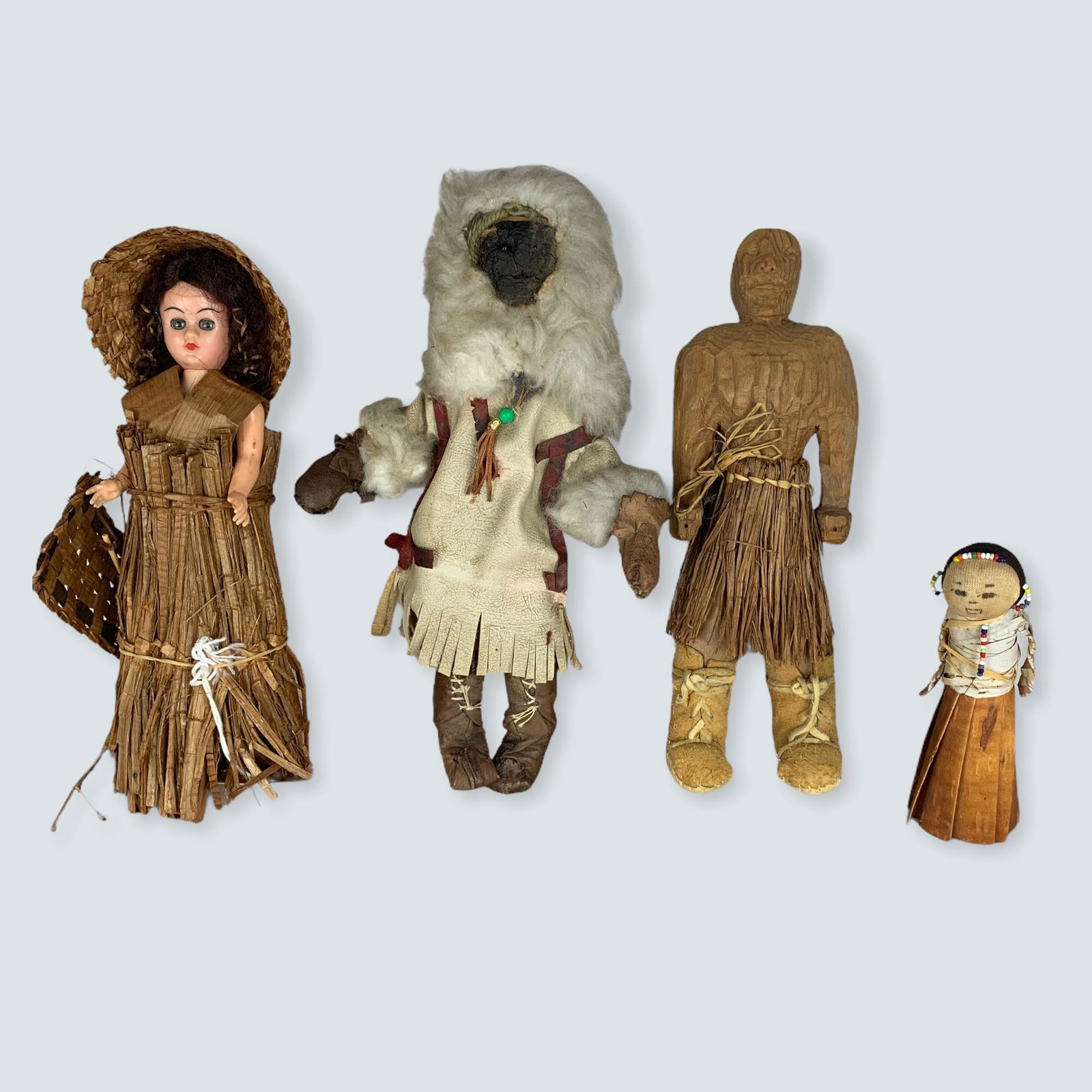 Group of 4 Native Dolls (1 of 1)