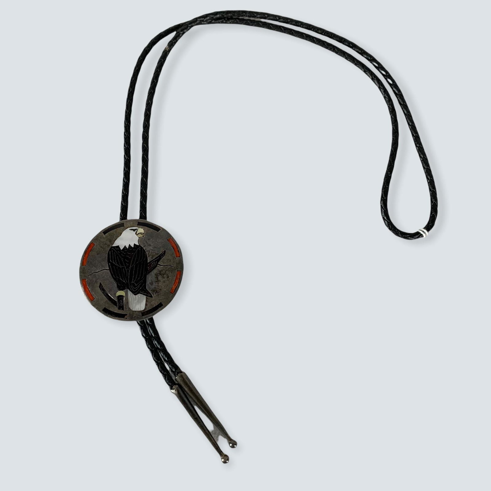 Zuni Inlay Bolo Tie by D & N Edaskie (1 of 2)