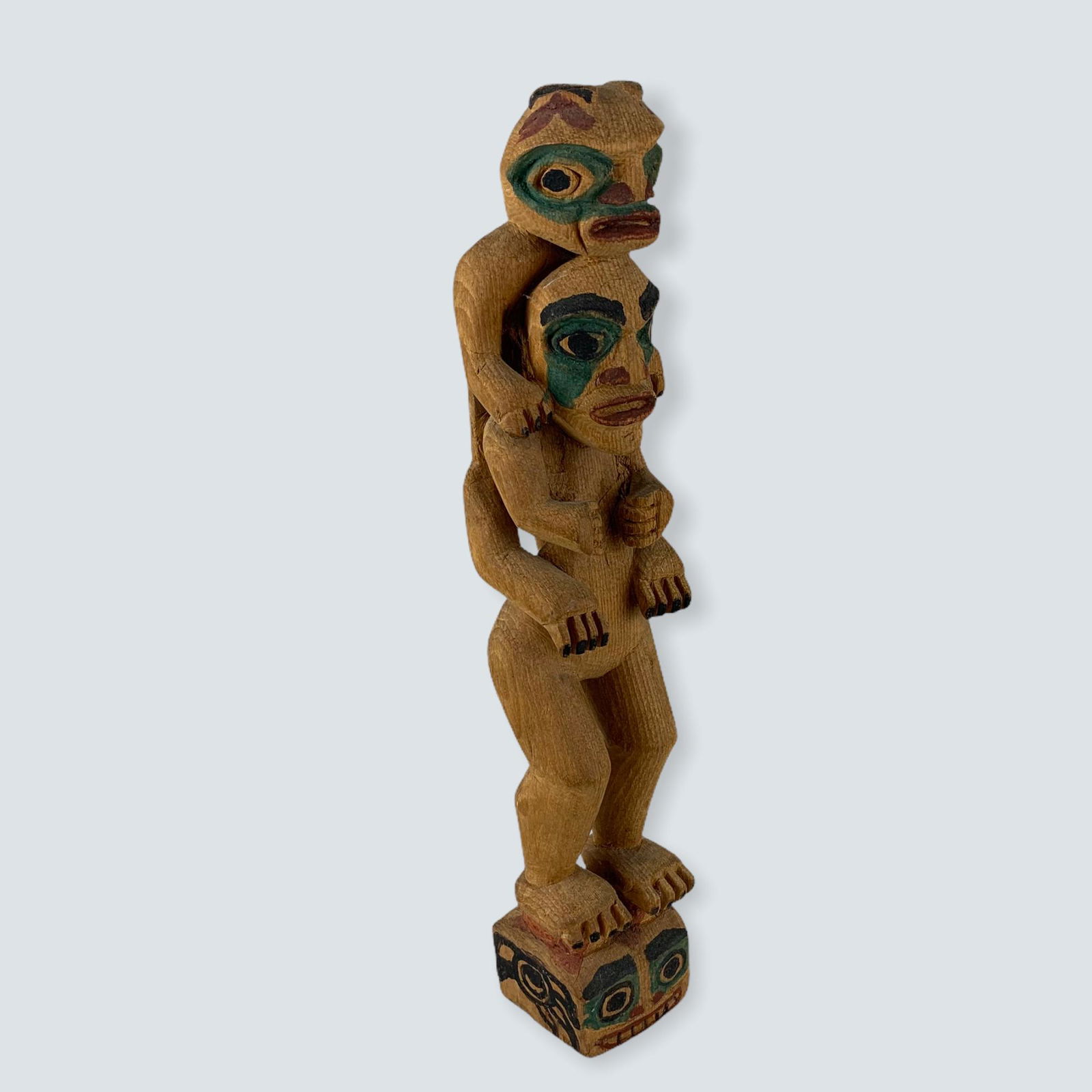 Open Carved Totem Pole (1 of 2)