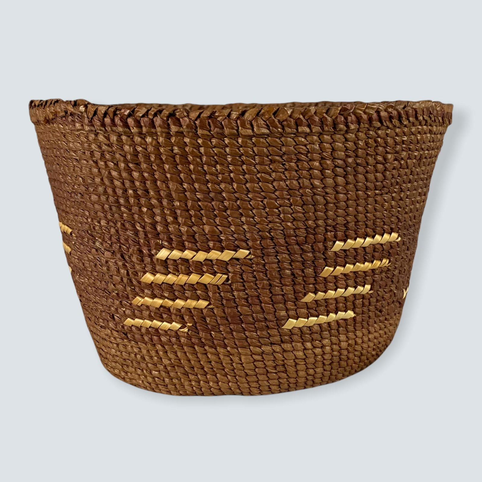 Northwest Coast Tsimshian Open Basket (1 of 2)
