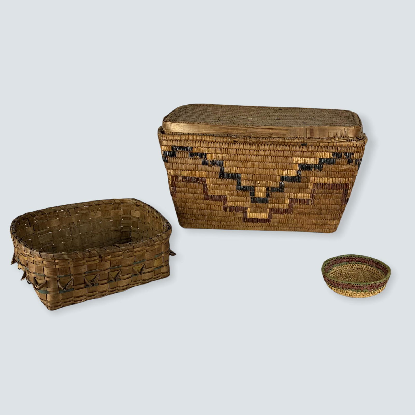 3 Vintage Basket Salish-Woodlands (1 of 1)