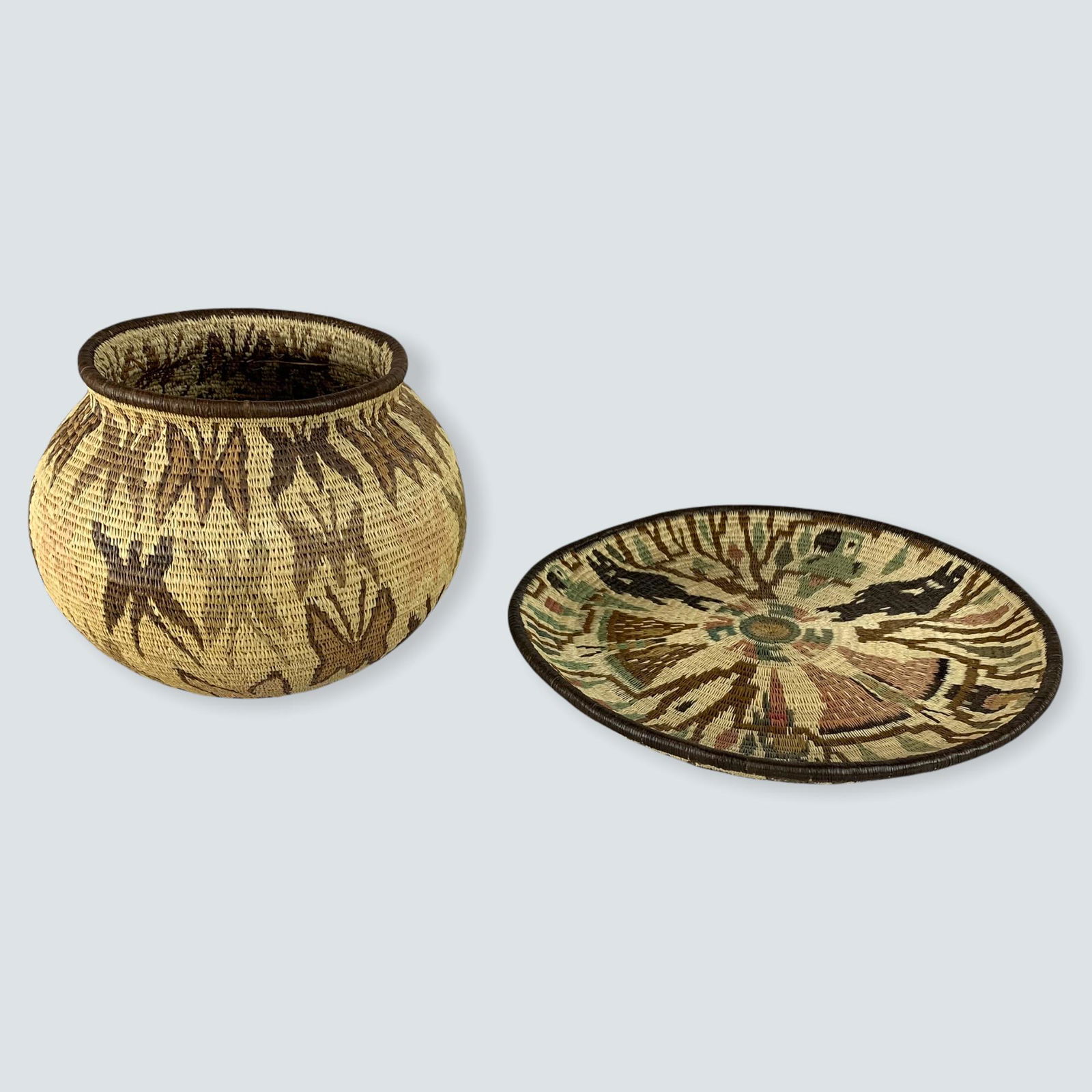 2 Wonderful Wounaan Rainforest Baskets (1 of 2)